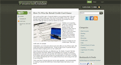 Desktop Screenshot of financial-guides.net