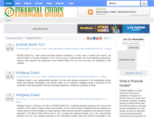Tablet Screenshot of financial-guides.com